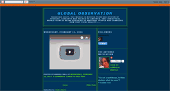 Desktop Screenshot of globalobservation.blogspot.com