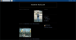 Desktop Screenshot of hamimruslan.blogspot.com