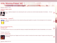 Tablet Screenshot of mummyofpower.blogspot.com