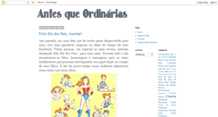 Desktop Screenshot of antesqueordinarias.blogspot.com