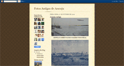 Desktop Screenshot of fotosantigasdearacaju.blogspot.com