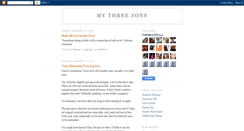 Desktop Screenshot of mythreesons-briana.blogspot.com