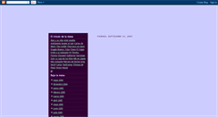 Desktop Screenshot of lamesadelrincon.blogspot.com