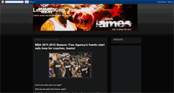 Desktop Screenshot of lebron-james-mvp.blogspot.com