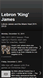 Mobile Screenshot of lebron-james-mvp.blogspot.com
