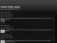 Tablet Screenshot of lebron-james-mvp.blogspot.com