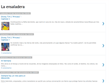 Tablet Screenshot of cronicasdlaensaladera.blogspot.com