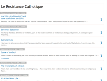 Tablet Screenshot of leresistancecatholique.blogspot.com
