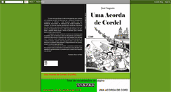 Desktop Screenshot of cordeljoseaugusto.blogspot.com