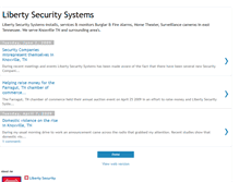 Tablet Screenshot of libertysecuritysystems.blogspot.com