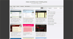 Desktop Screenshot of freedownloadtemplates.blogspot.com