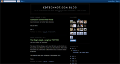 Desktop Screenshot of edtechnot.blogspot.com