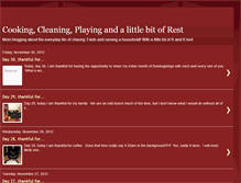 Tablet Screenshot of cookingcleaningplaying.blogspot.com