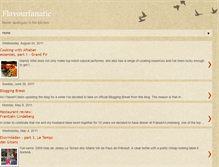 Tablet Screenshot of flavourfanatic.blogspot.com