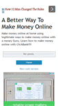 Mobile Screenshot of abetterwaytomakemoney.blogspot.com