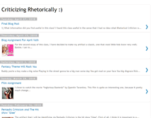 Tablet Screenshot of critizerhetoric.blogspot.com