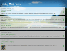 Tablet Screenshot of freshlymaid.blogspot.com