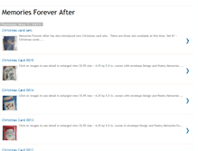 Tablet Screenshot of memoriesforeveraftercards.blogspot.com