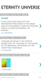 Mobile Screenshot of eternityuniverse.blogspot.com