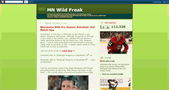 Desktop Screenshot of mnwildfreak.blogspot.com