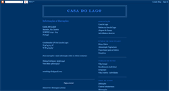 Desktop Screenshot of informacoes-casadolago.blogspot.com