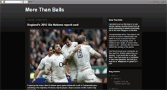 Desktop Screenshot of morethanballs.blogspot.com
