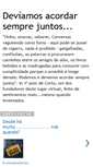 Mobile Screenshot of deviamosacordarsemprejuntos.blogspot.com