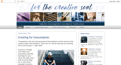 Desktop Screenshot of forthecreativesoul.blogspot.com