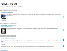 Tablet Screenshot of fahmifashaa.blogspot.com