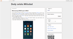 Desktop Screenshot of milisdad.blogspot.com