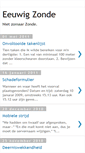 Mobile Screenshot of eeuwigzonde.blogspot.com