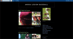 Desktop Screenshot of anokalegionbaseball.blogspot.com