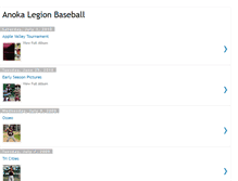 Tablet Screenshot of anokalegionbaseball.blogspot.com