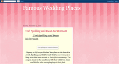 Desktop Screenshot of famouswedding.blogspot.com