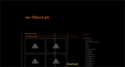 Desktop Screenshot of my-3dporn-pix.blogspot.com