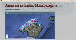 Desktop Screenshot of airesdelaserramallorquina.blogspot.com