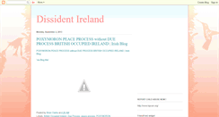 Desktop Screenshot of dissidentireland.blogspot.com