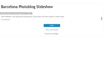 Tablet Screenshot of barcelonaphotoblogslideshow.blogspot.com