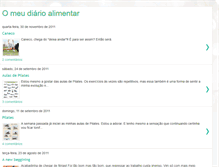 Tablet Screenshot of omeudiaalimentar.blogspot.com