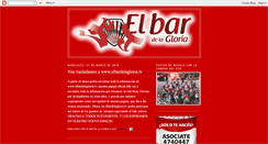 Desktop Screenshot of elbardelagloria.blogspot.com