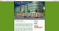 Desktop Screenshot of al-taqwa-shopping-mall.blogspot.com