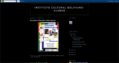 Desktop Screenshot of icba-sucre.blogspot.com