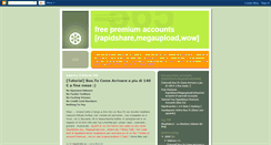 Desktop Screenshot of free-premium-accounts.blogspot.com