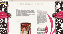 Desktop Screenshot of lifeloveandchildren.blogspot.com