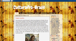 Desktop Screenshot of culturafro-brasil.blogspot.com