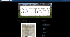 Desktop Screenshot of offtherailsgallery.blogspot.com