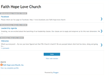 Tablet Screenshot of faithhopelovechurch.blogspot.com