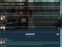 Tablet Screenshot of citadino-ecosymiradas.blogspot.com