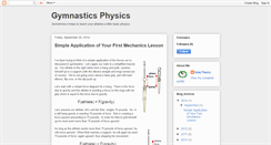 Desktop Screenshot of gymphysics.blogspot.com