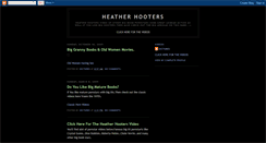 Desktop Screenshot of heatherhooters.blogspot.com